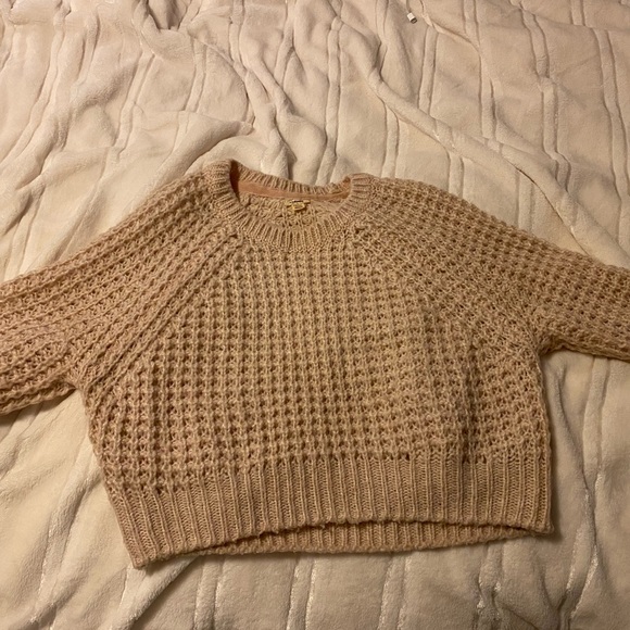 Light Pink Knit Sweater - Picture 1 of 2